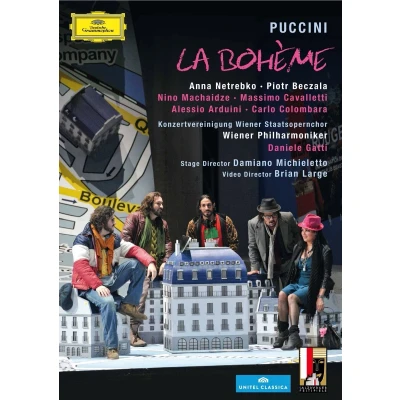 Afbeelding van Anna Netrebko, Nino Machaidze, Piotr Beczala, Mass Puccini: La Bohème (DVD)
