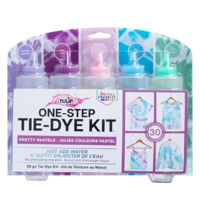 Afbeelding van Tulip One Step Tie Dye Kit 5 Colors Pretty Pastels