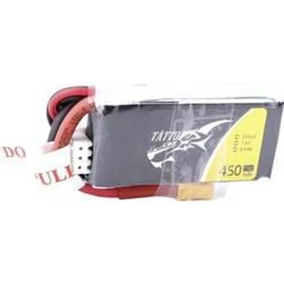 Afbeelding van Tattu LiPo accupack 7.4 V 450 mAh Aantal cellen: 2 75 C Softcase XT30