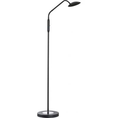 Afbeelding van Fischer &amp; Honsel Vloerlamp Tallri 1x LED 7,5 W (incl.) Zwarte Zandgrond