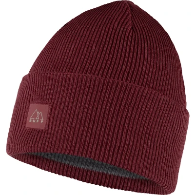 Afbeelding van BUFF® Crossknit Beanie SOLID MAHOGANY Muts