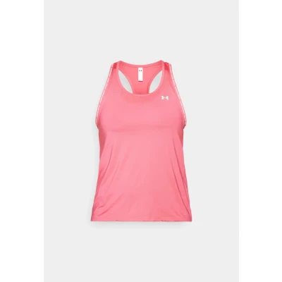 Afbeelding van Under Armour Knockout TANK Top, Dames, Maat: XL, Super pink/white