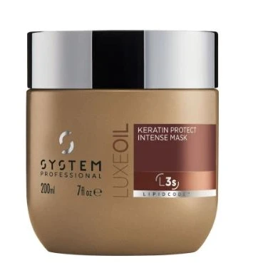 Afbeelding van System Professional LuxeOlie Keratin Intense L3i Masker 400ml Voor Alle Haartypen