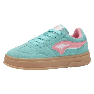 Afbeelding van Kangaroos KGK Meenie Sneakers laag voor kinderen, Maat: 38, Ocean/rose Pu