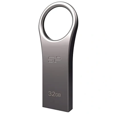 Afbeelding van Silicon Power J80 Jewel USB Pendrive 32GB 3.0 Titanium