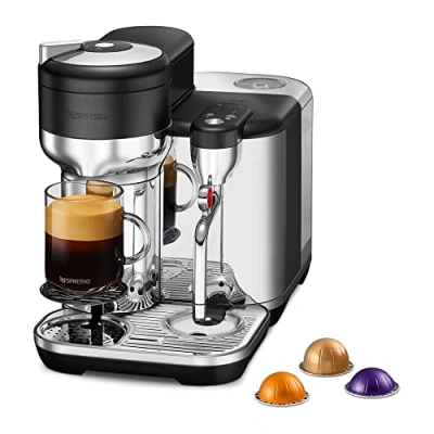 Afbeelding van Nespresso Sage Vertuo Creatista Koffiecupmachine Black Truffle