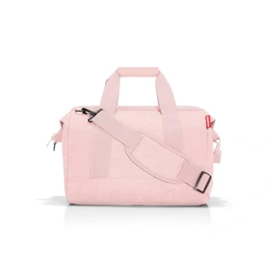 Afbeelding van Reisenthel Allrounder M Reistas Sporttas 18L Twist Blush Lichtroze