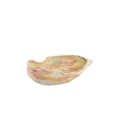 Afbeelding van Light &amp; Living Schaal KALAKO 41x20.5x10cm Wit