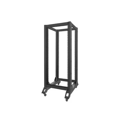 Afbeelding van Lanberg OR01 6827 B rek 27U vrijstaand (27 HE, 19 inch rek), Serverkast, Zwart
