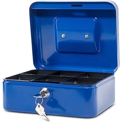 Afbeelding van Geldkist MAUL GK 3, 200 x 170 90 mm, Blauw