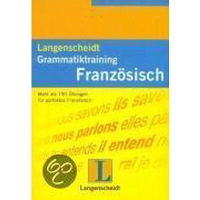 Afbeelding van Langenscheidt Grammatiktraining Französisch