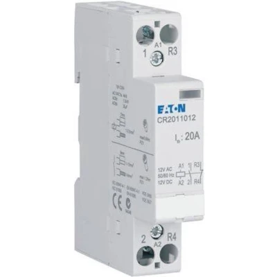 Afbeelding van Eaton CR2011012 Installatiezekeringautomaat Nominale spanning: 12 V DC/AC Schakelstroom (max.): 20 A 1x NO, NC 1 stuk(s)
