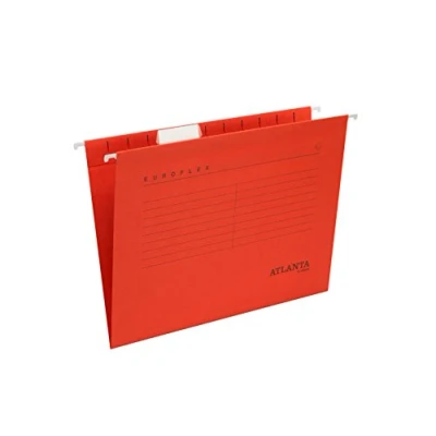Afbeelding van Atlanta Hangmap flex A4 V bodem rood 25 stuks