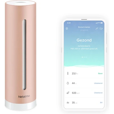 Afbeelding van Netatmo Slimme Indoor CO2 meter