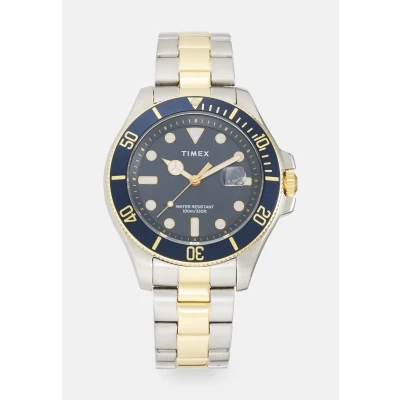 Afbeelding van Timex Harborside Coast Horloge goldcoloured/silvercoloured, Heren, Maat: One Size, Gold coloured/silver coloured