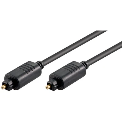 Afbeelding van S Impuls Digitale optische Toslink audio kabel 4mm 10 meter