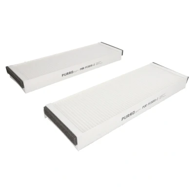 Afbeelding van PURRO PUR PC0018 2 Interieurfilter Carbon filter 297 99 30 AUDI: A6 C6 Saloon, Avant, Allroad, VOLKSWAGEN: Golf 4, Polo III Hatchback