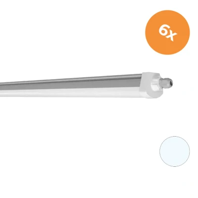 Afbeelding van 6x Ledvance 55W/6500K 150cm Vervangt 2x58W