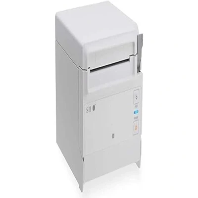 Image de Seiko Instruments RP F10 series Imprimante de reçus thermique en ligne Rouleau (8 cm) 203 dpi jusqu&#039;à 250 mm/sec USB, hôte USB outil coupe blanc