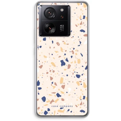 Afbeelding van Case Company® hoesje geschikt voor Xiaomi 13T Terrazzo N23 Soft Cover Telefoonhoesje Bescherming aan alle Kanten en Schermrand