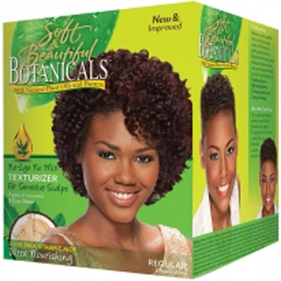 Afbeelding van Soft &amp; Beautiful Botanicals No Lye Mix Texturizer Regular