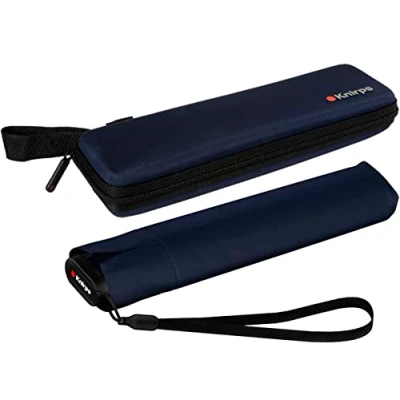 Afbeelding van Knirps Ultra US.050 Slim Manual zakparaplu ultralicht en plat, stormvast, winddicht, 21 cm