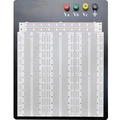Afbeelding van TRU COMPONENTS 0165 40 1 32032 Breadboard Totaal aantal polen 2700 (l x b h) 186.2 171.6 8.4 mm stuk(s)