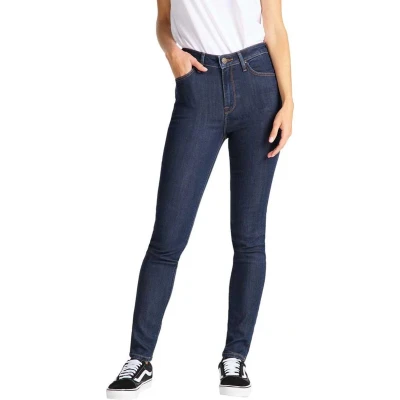 Afbeelding van Lee Scarlett HIGH Jeans Skinny Fit, Dames, Maat: 27x29, Tonal stonewash