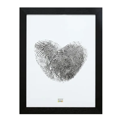 Afbeelding van Deknudt Frames fotolijst S226K2 zwart hout breed 40x50 cm