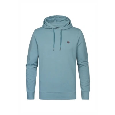Afbeelding van Petrol Industries Heren Hoodie Trui Regular Fit Met Capuchon Herenkleding Blauw Maat XXL