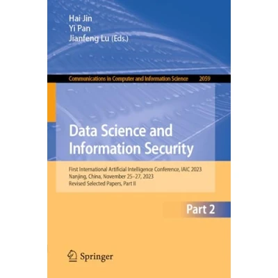 Afbeelding van Communications in Computer and Information Science Data Security
