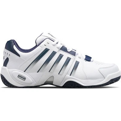 Afbeelding van K swiss Heren Tennisschoen Accomplish Iv Omni Std White peacoat slvr