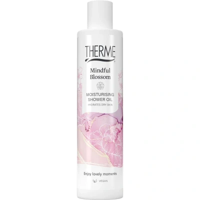 Afbeelding van 6x Therme Moisturising Shower Oil Mindful Blossom 250 ml