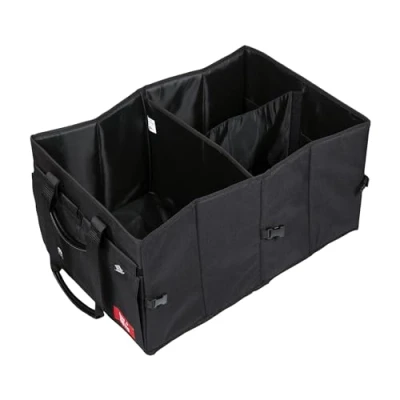 Afbeelding van Wedo 58 2531, Opbergmandje, Zwart, Vierkant, Polyester, Monochromatisch, Auto, Binnen