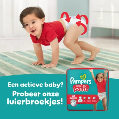 Afbeelding van Pampers Baby Dry Maat 7 Mega Pack 84 stuks 15+ KG