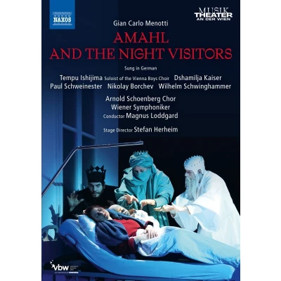 Afbeelding van Dshamilja Kaiser, Paul Schweinester, Wiener Symphoniker Menotti: Amahl And The Night Visitors (DVD)