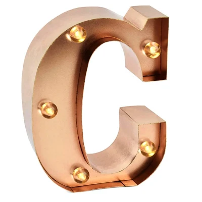 Afbeelding van Nachtlampje lichtletter C Legami