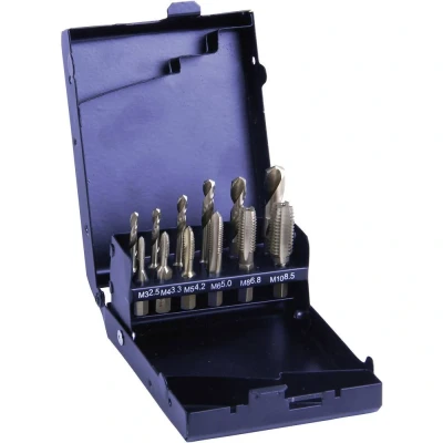 Afbeelding van Eventus by Exact 70419 Tapborenset 12 delig metrisch Rechtssnijdend HSS 1 set(s)