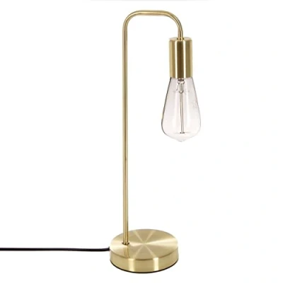 Image de Atmosphera Lampe Keli dorée métal H45 cm