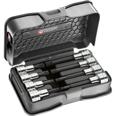 Image de FACOM SV.J8B jeu de douilles courtes et longues 1/2&quot; XZN en coffret 8 pièces