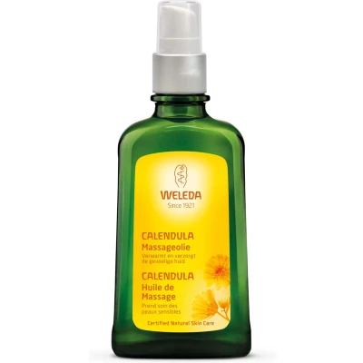 Afbeelding van WELEDA Massageolie Calendula 100ml 100% natuurlijk