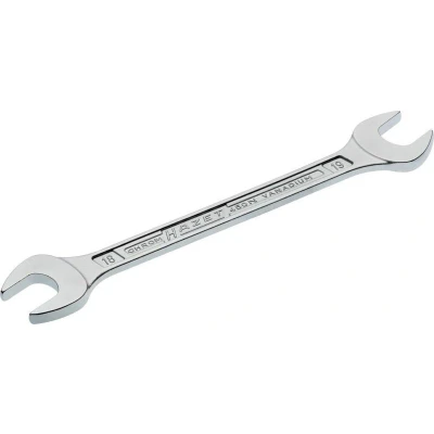 Afbeelding van HAZET 450N 18X19 Dubbele steeksleutel 221,2 Chroom vanadium staal Verchroomd