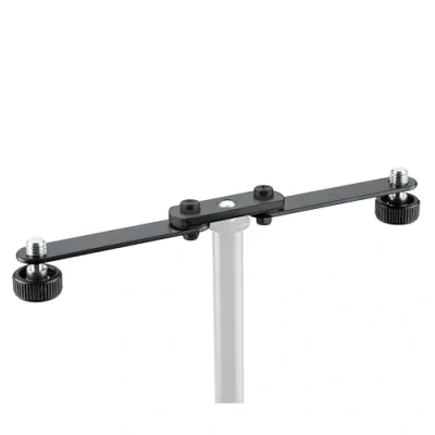 Afbeelding van König &amp; Meyer 23510 Ergänzungsschiene für 2 Mikrofone Accessoire voor standaards