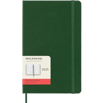 Afbeelding van Moleskine 12 Maanden Agenda 2025 Dagelijks Large Harde Kaft Rood