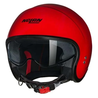 Afbeelding van Nolan N21 06 Classico 307 Rood Glossy Jethelm Maat XS Helm