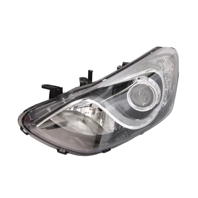 Afbeelding van TYC 20 14208 05 2 Koplampen Links H7/H7 voor rechtsrijdend verkeer Met elektromotor HYUNDAI: i30 II Hatchback, Estate