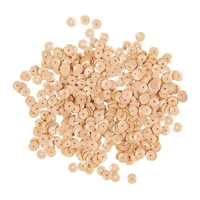 Afbeelding van Pailletten Wasbaar cup vorm naturel 6 mm 4000 stuks Rayher