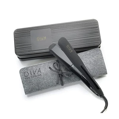 Afbeelding van Diva Professional Styling Wide Intelligent Digital Styler Black