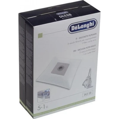 Image de DeLonghi 5519110341 stofzuigerzak DLS28 stofzuigerzakken 5 stk. +1LUCHTFILTER xth cleos