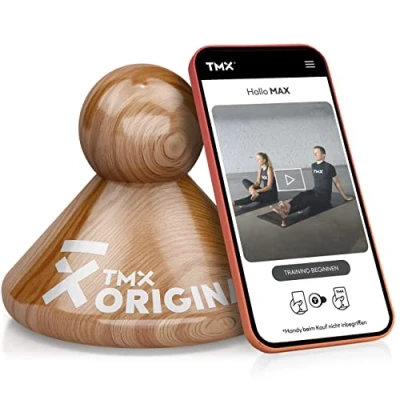 Afbeelding van TMX Trigger Original, Triggerpoint Drukknop 7x7x6cm 100% beukenhout Drukpunten Massage tool voor grote spiergroepen Verlicht spierpijn en bevordert de doorbloeding Spierstimulator